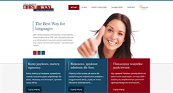 Desktop Screenshot of bestway.com.pl